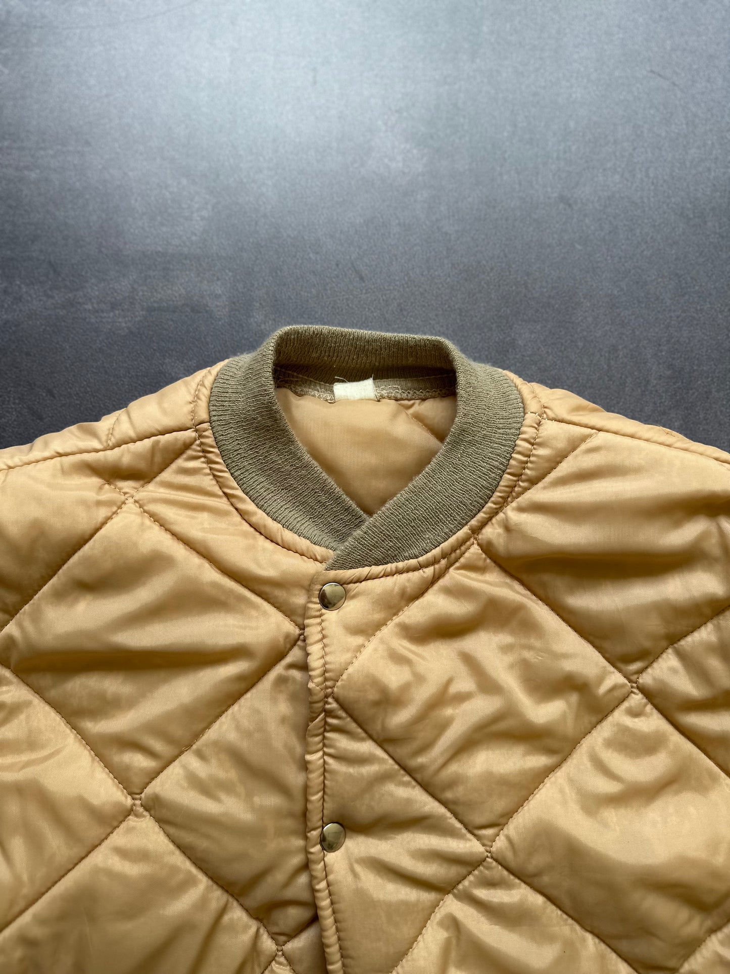 Vintage Puffer Jacket - Golden