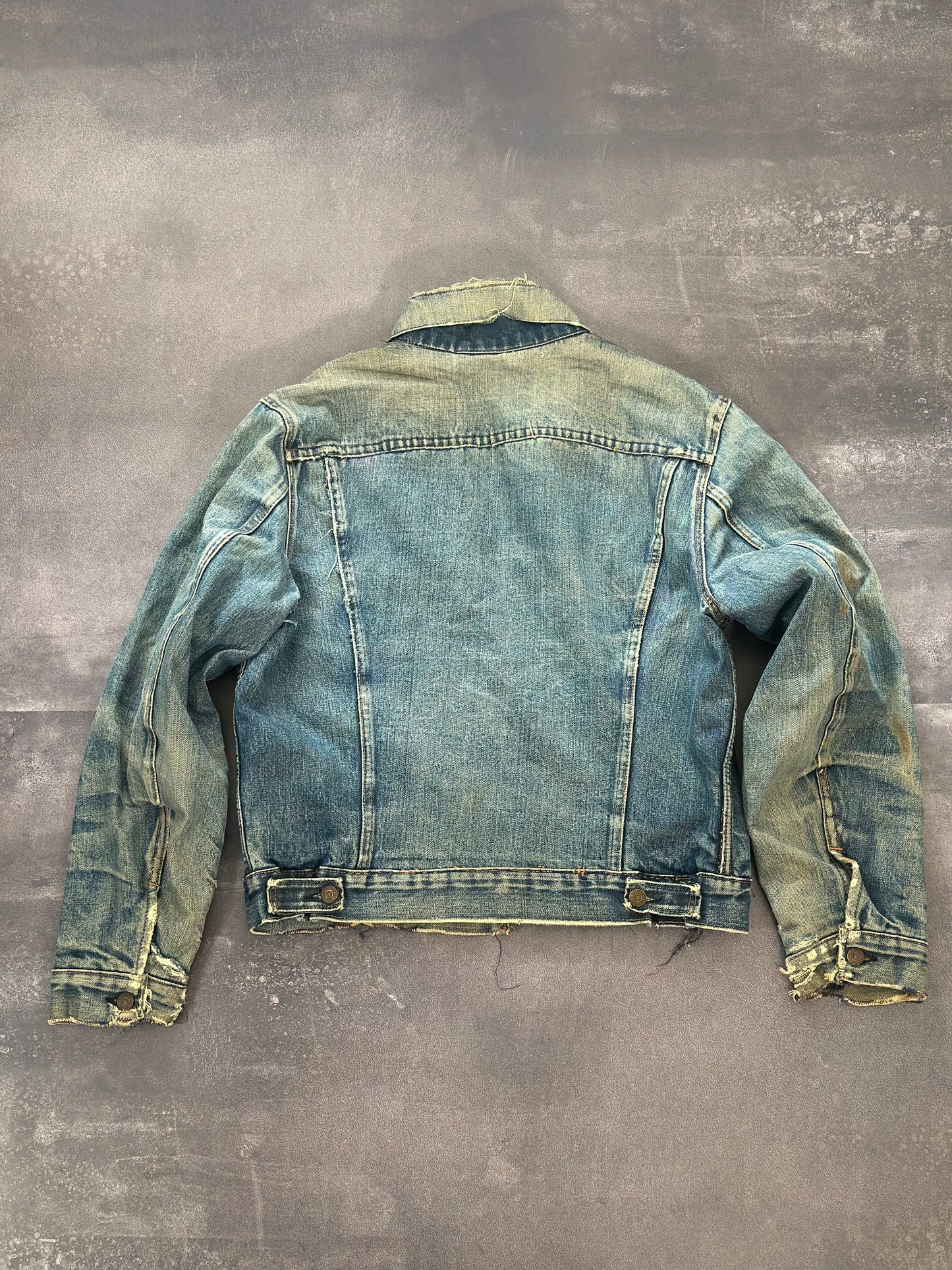 Vintage Levi's (Big E) Denim Jacket w/ custom Troy Blanket Lining