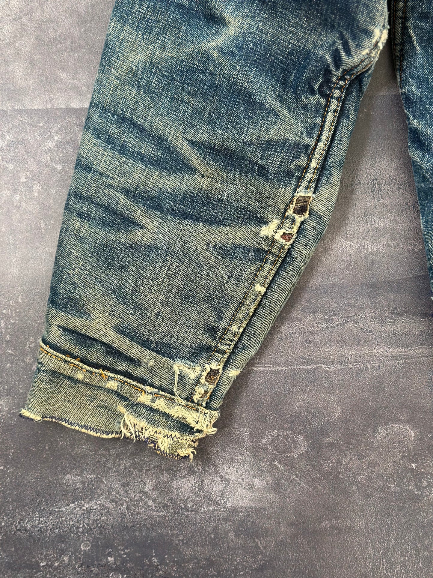 Vintage Levi's (Big E) Denim Jacket w/ custom Troy Blanket Lining