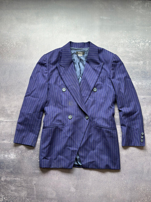Vintage KORS Blue Pinstriped Blazer