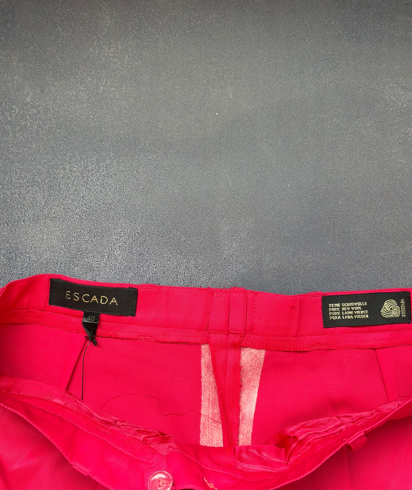 Vintage / Designer Escada Hot Pink Pant Suit