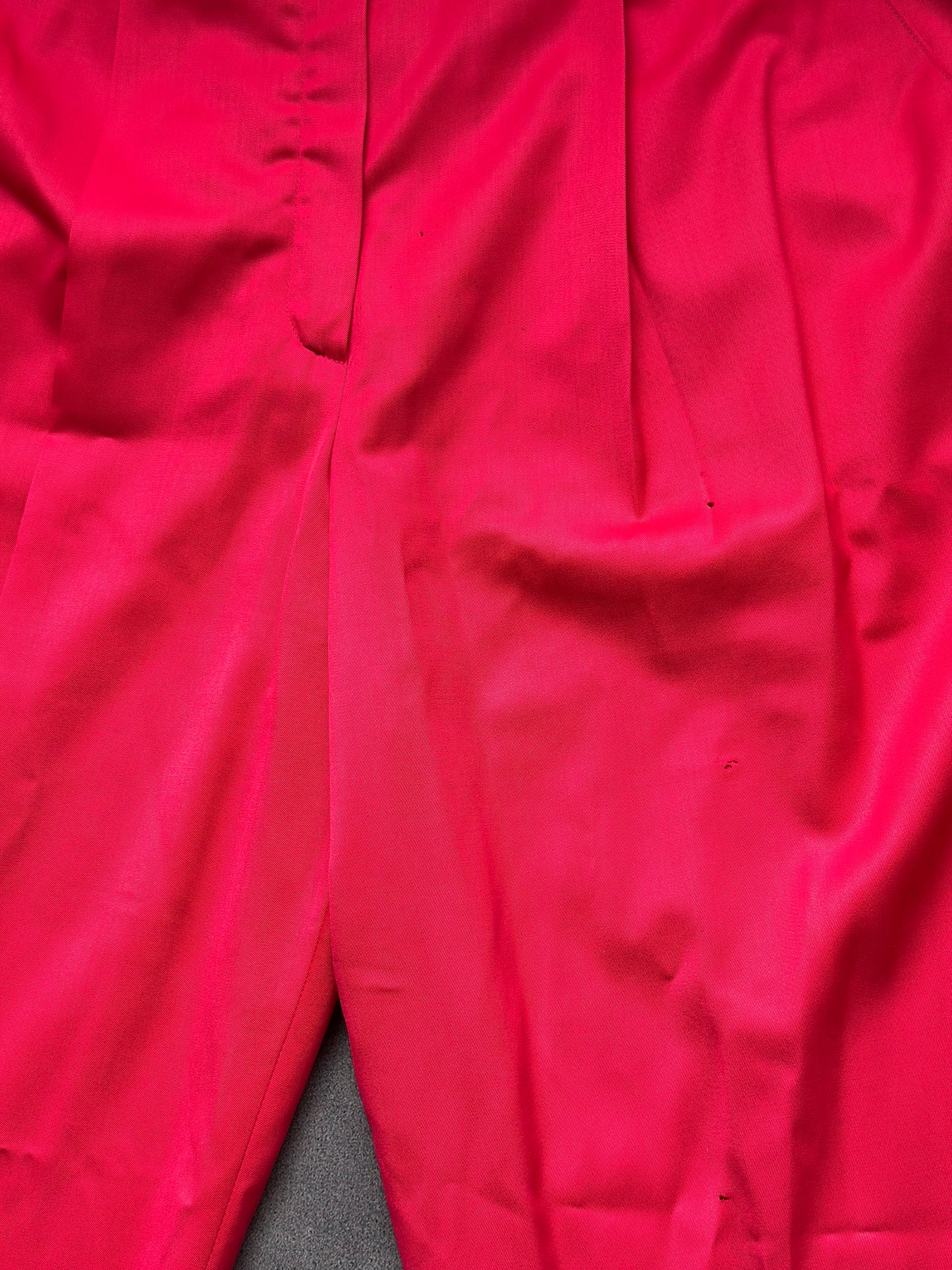 Vintage / Designer Escada Hot Pink Pant Suit
