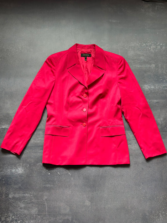 Vintage / Designer Escada Hot Pink Pant Suit