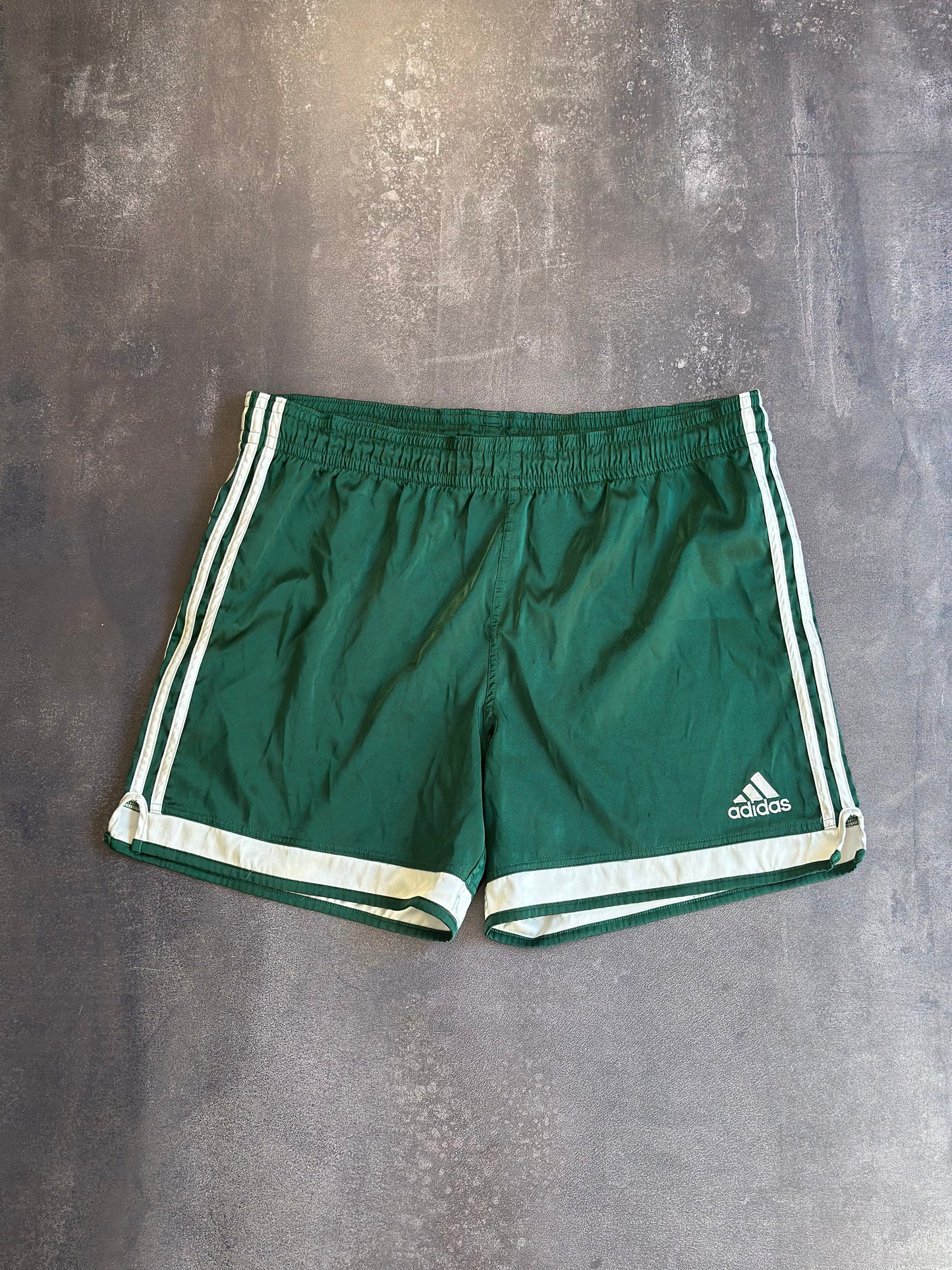 Vintage Green Adidas Shorts