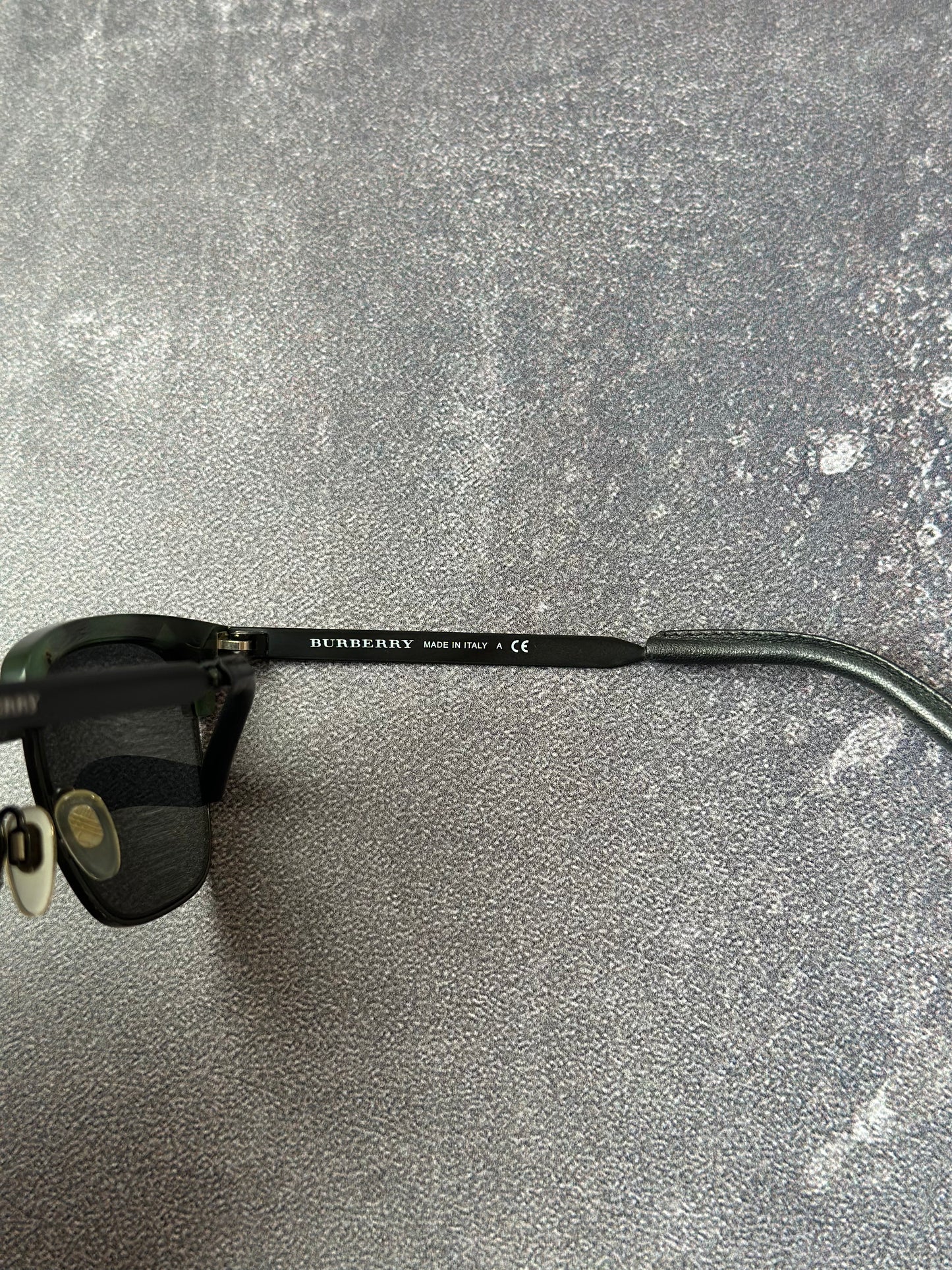 Designer Burberry Green / Black Sunglasses