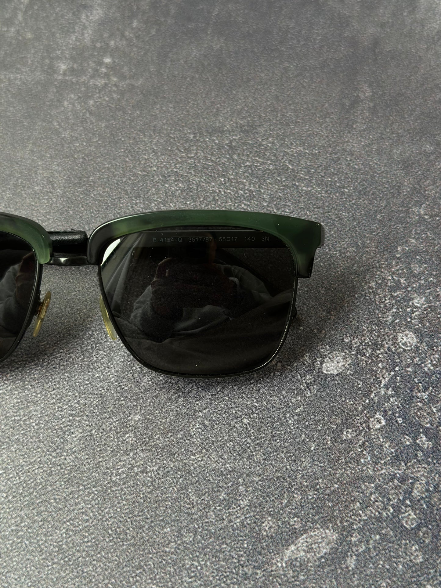 Designer Burberry Green / Black Sunglasses