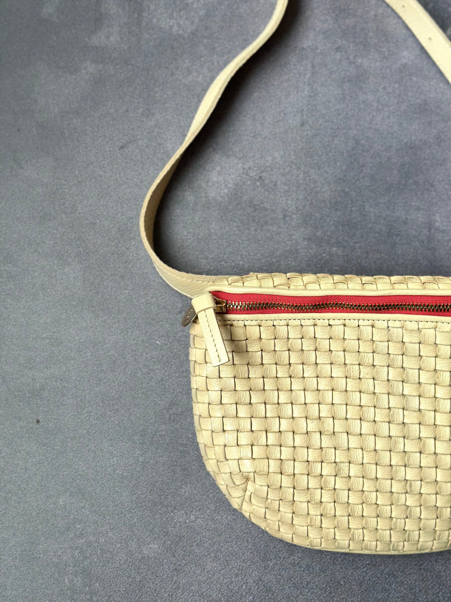 Designer Clare V. Leather Fanny Pack