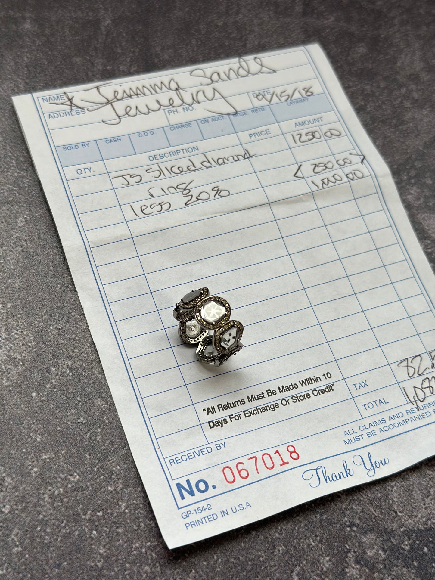 Designer Jemma Sands Diamond Eternity Band