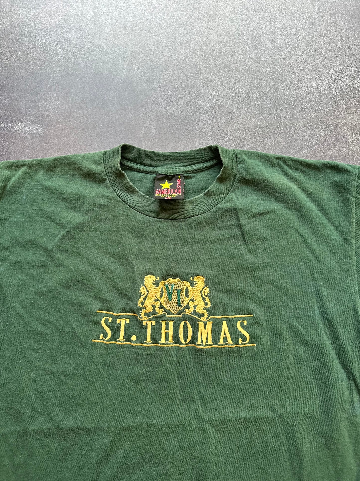 Vintage St.Thomas Green T-Shirt