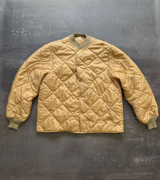 Vintage Puffer Jacket - Golden