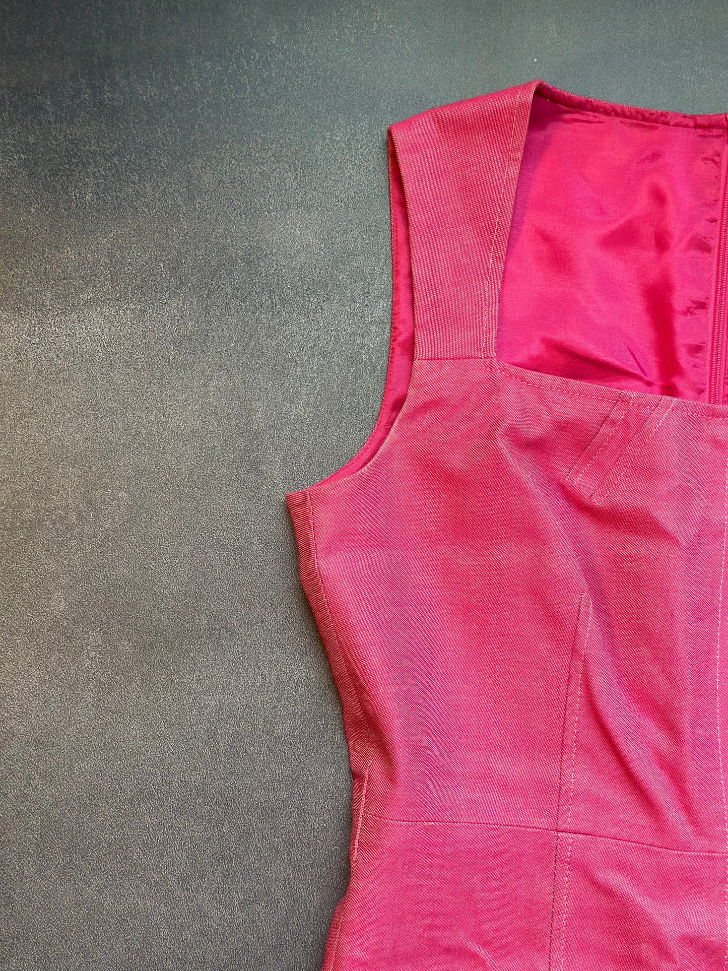 Designer David Meister Pink Mini Dress