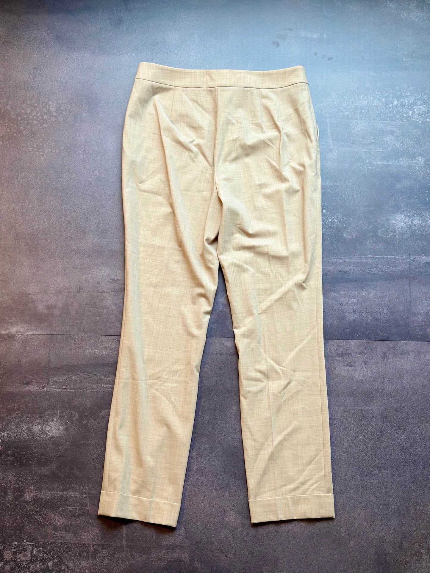 Designer Lafayette 148 Beige Pants
