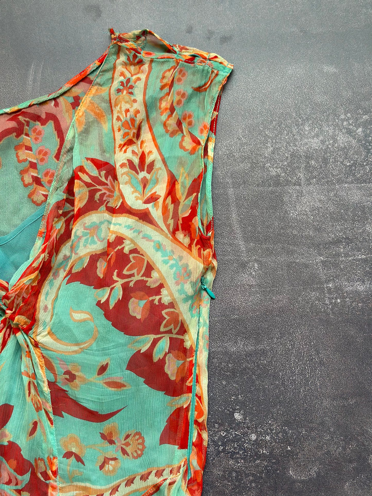 Designer Blumarine 100% Silk Mini Dress