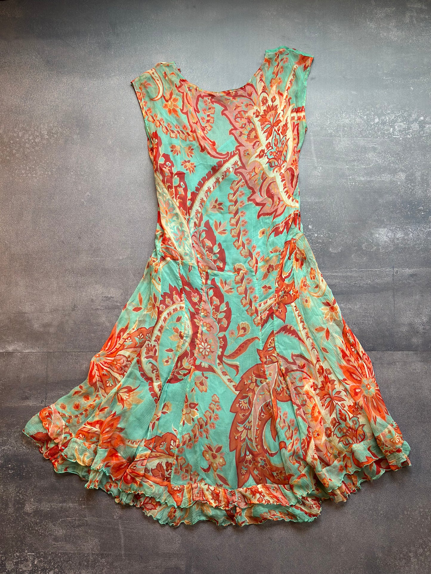 Designer Blumarine 100% Silk Mini Dress