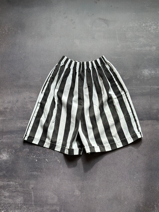 Vintage Black & White Shorts