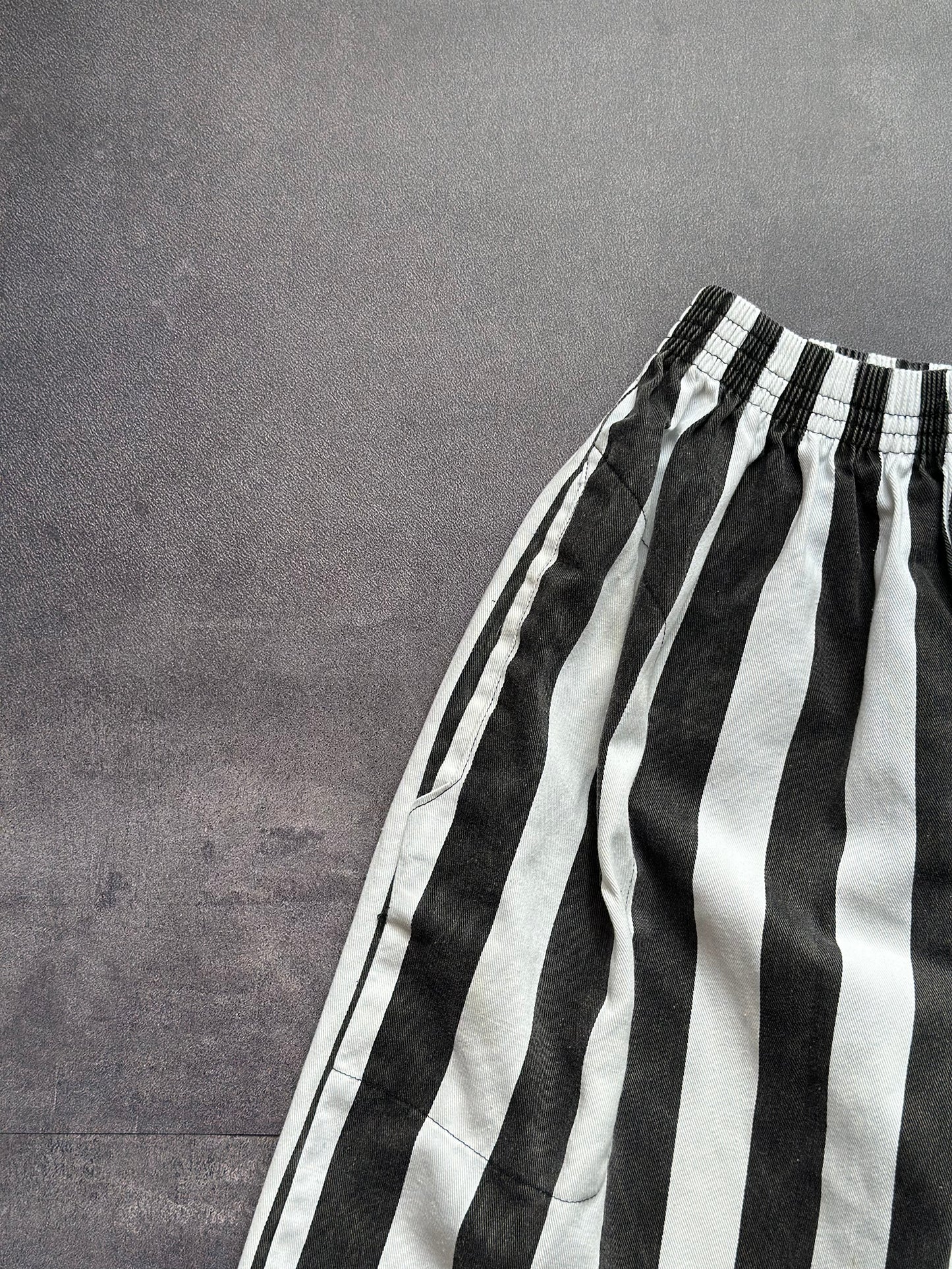 Vintage Black & White Shorts