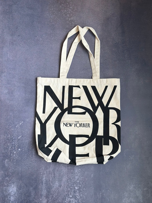 Vintage The New Yorker Canvas Tote